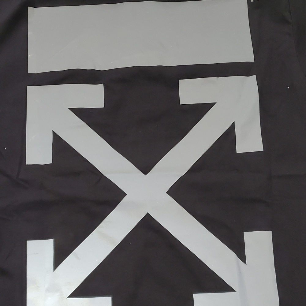 Off White Reflective Tee